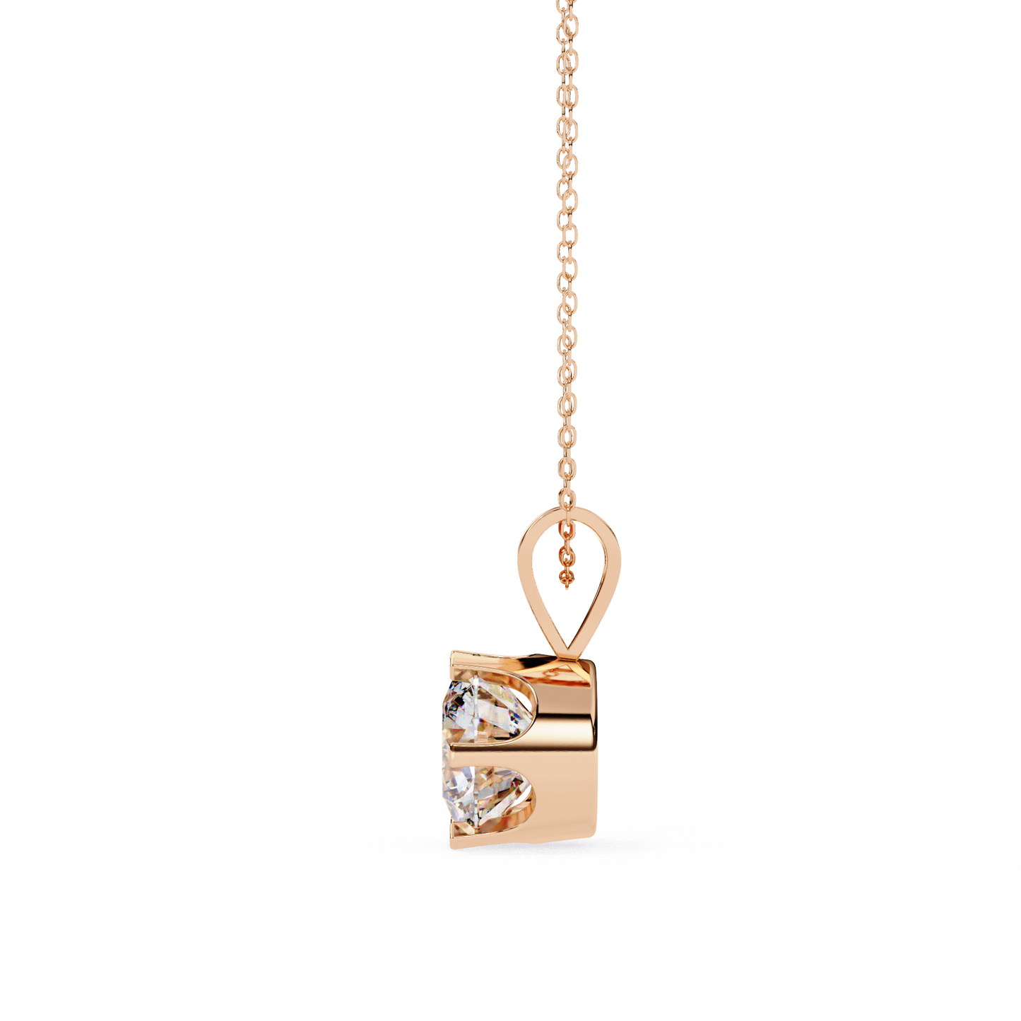Vera Classic Solitaire Pendant