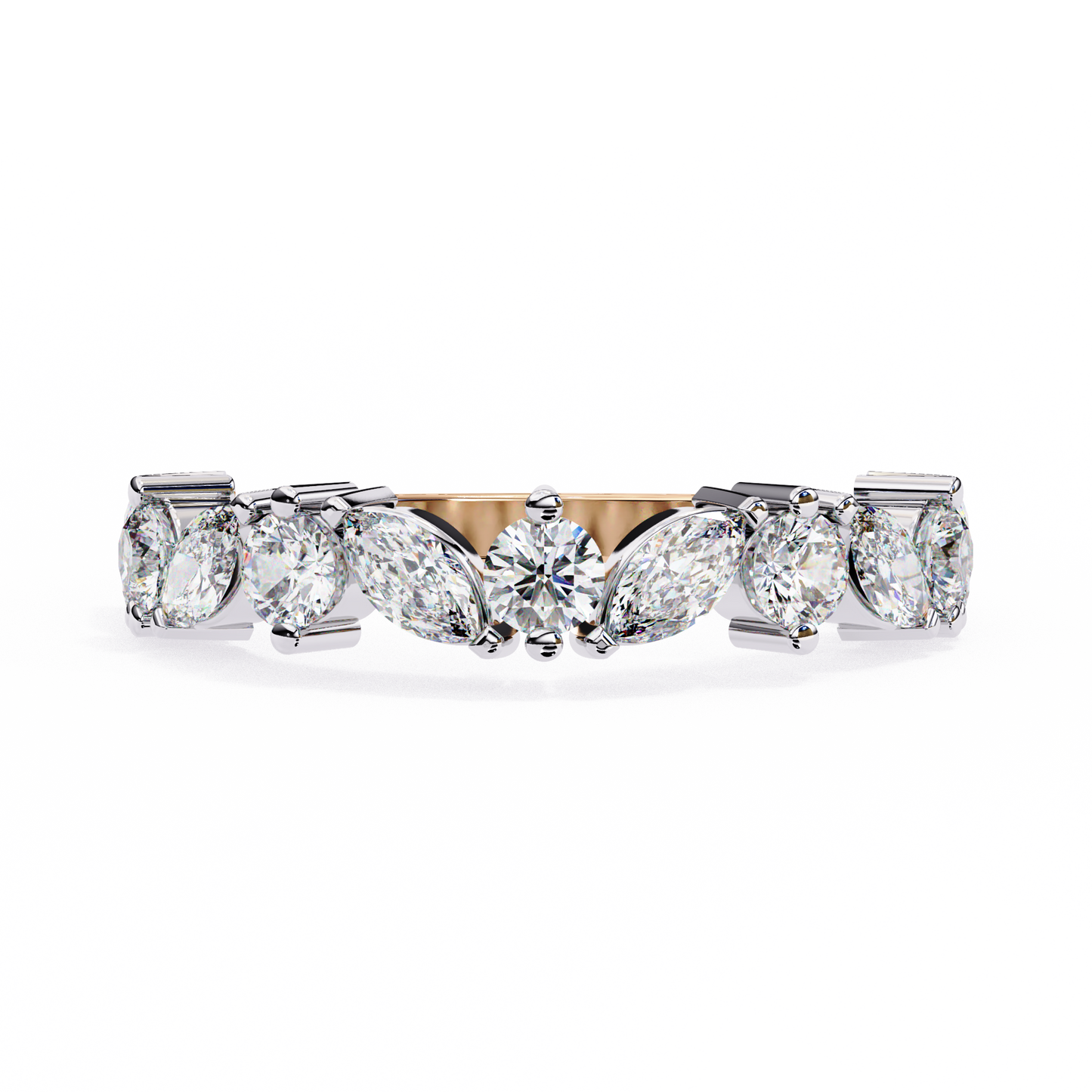 Celeste Arc Diamond Ring