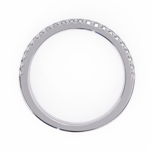 Classic Diamond Half Eternity Ring