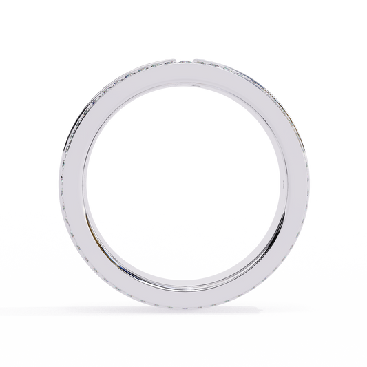 T-Bar Luxe Pavé Diamond Ring