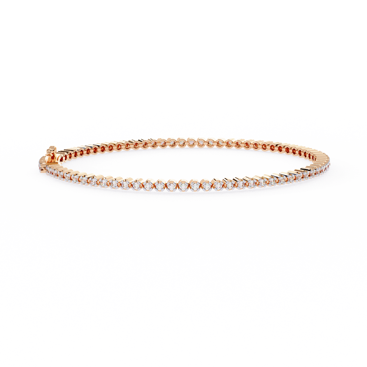 Baguette Diamond Tennis Bracelet