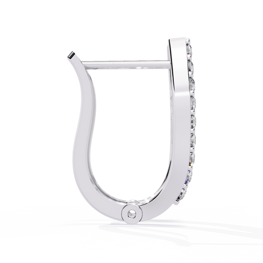 Aurielle Diamond Hoop Earrings