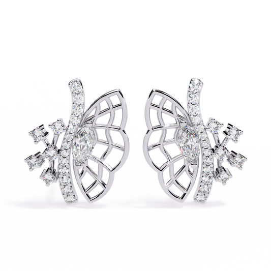Enchanted Butterfly Bloom Earrings