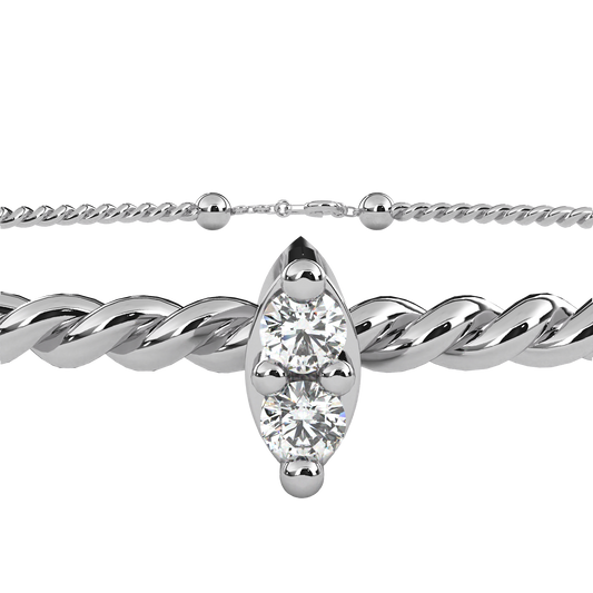 Twisted evelyn bracelet