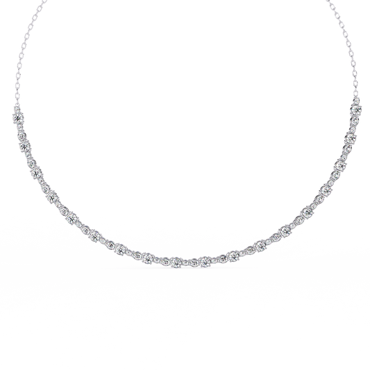 Eternal Grace Diamond Tennis Necklace