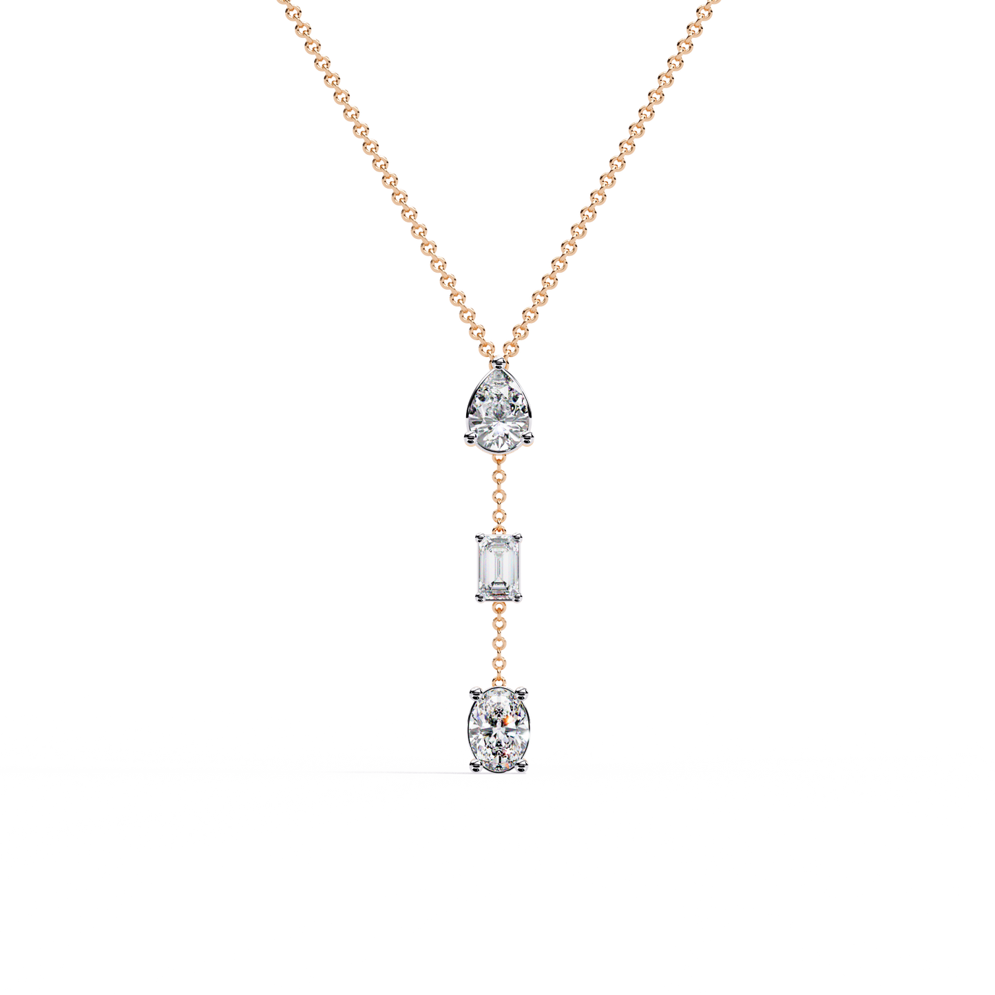 Zeromakin Celeste Drop Necklace