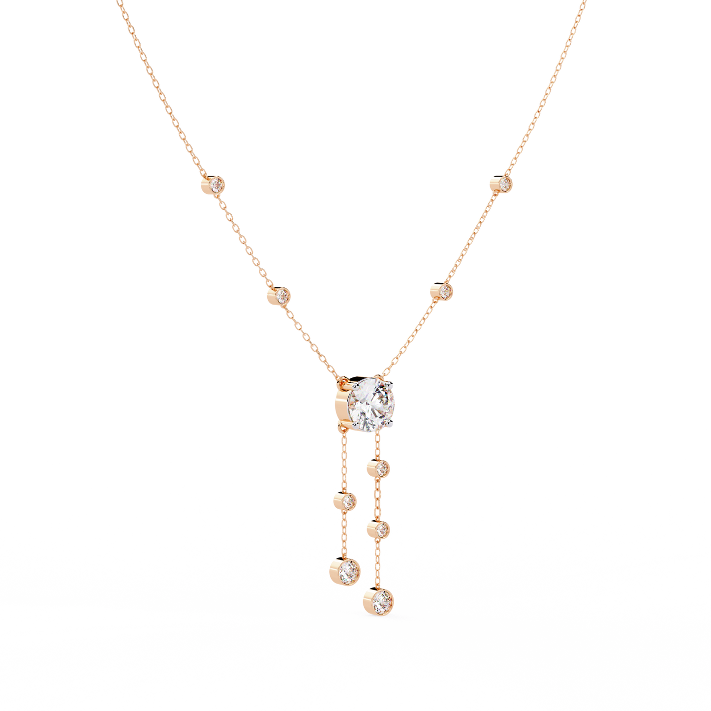 Starlace Cascade Necklace