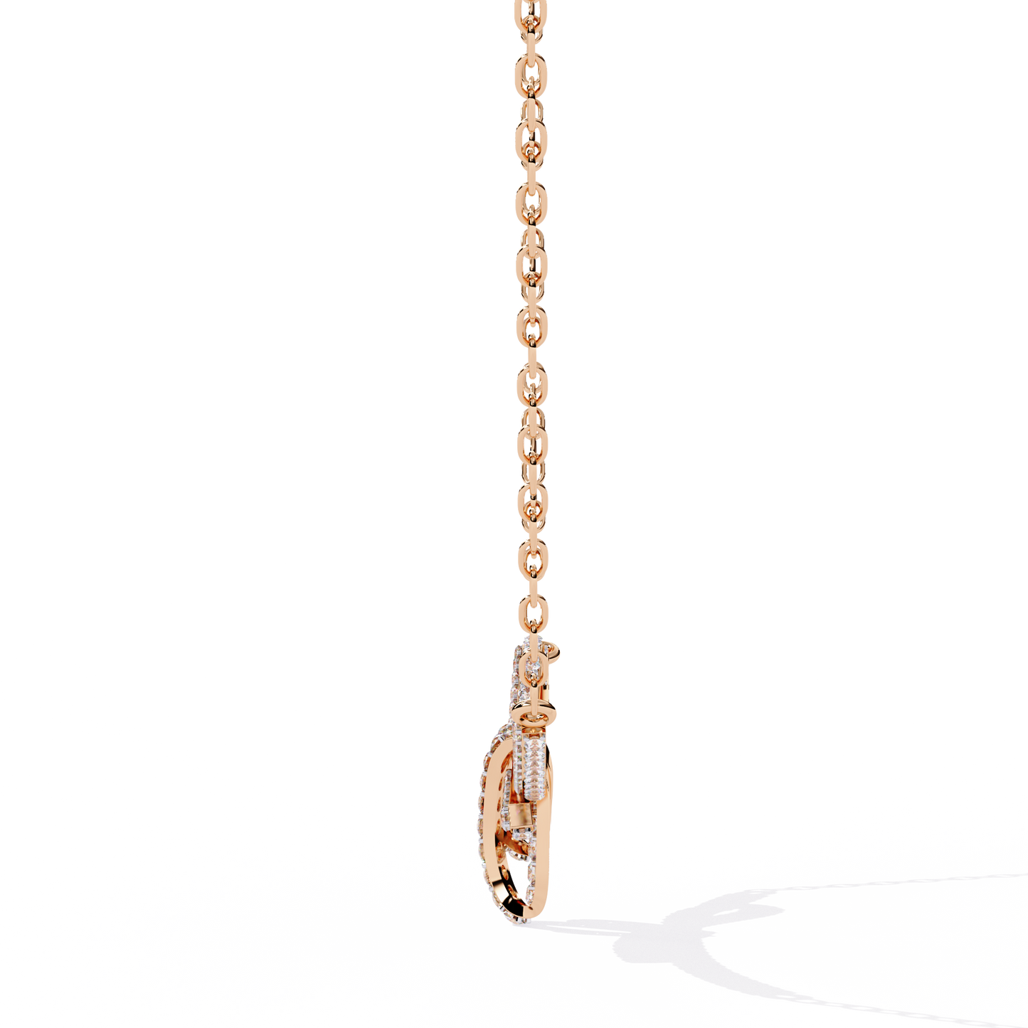 Seraphina Knot Diamond Necklace