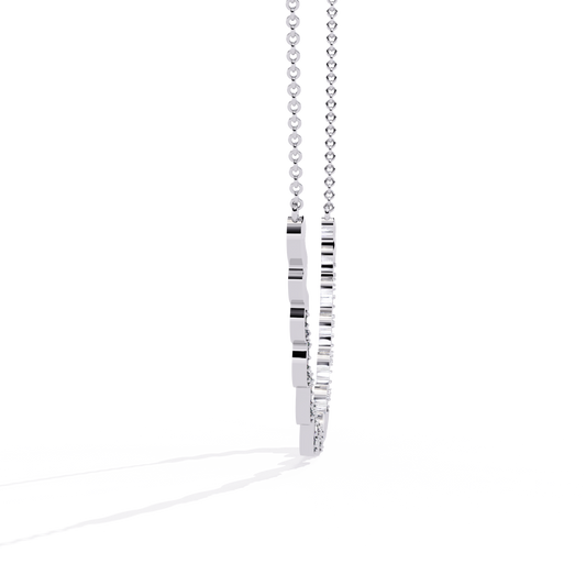 Serpentine Spark Curve Necklace