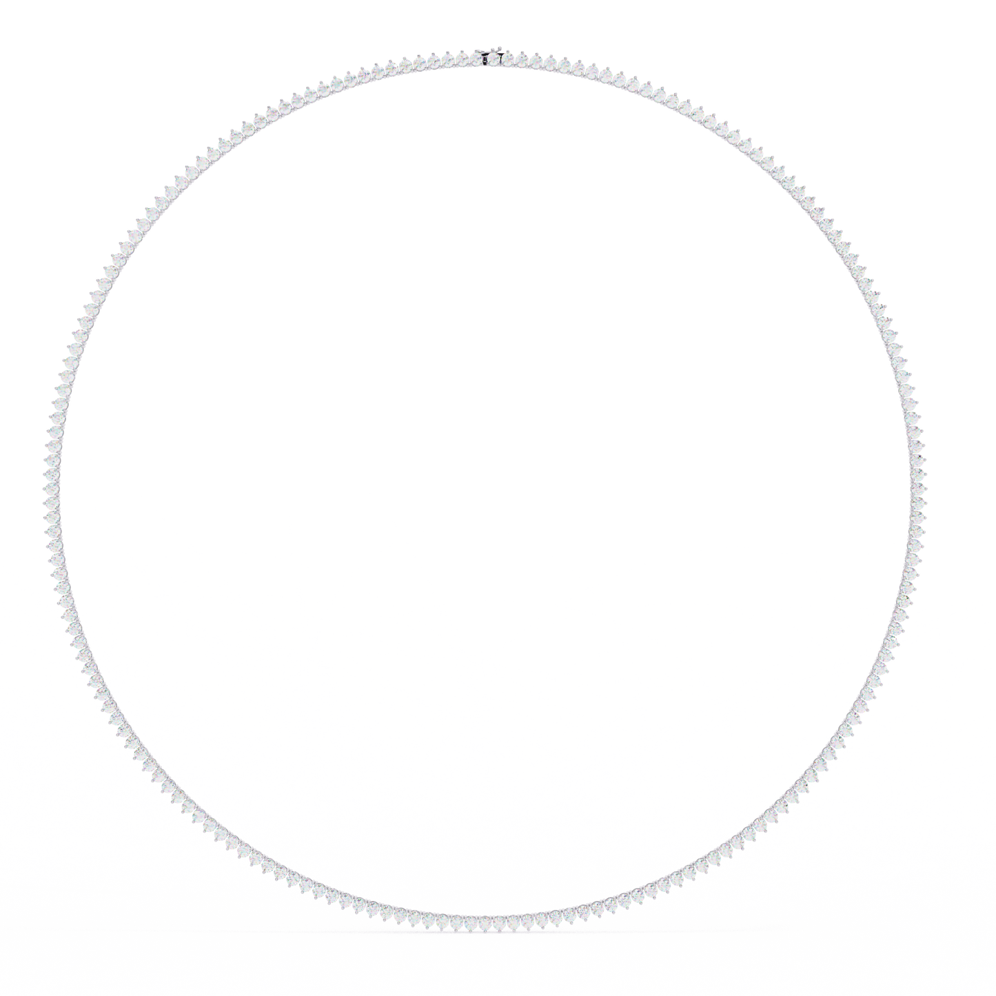 Eterna Classic Diamond Tennis Necklace