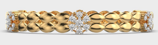 Elevate bangle pear drop