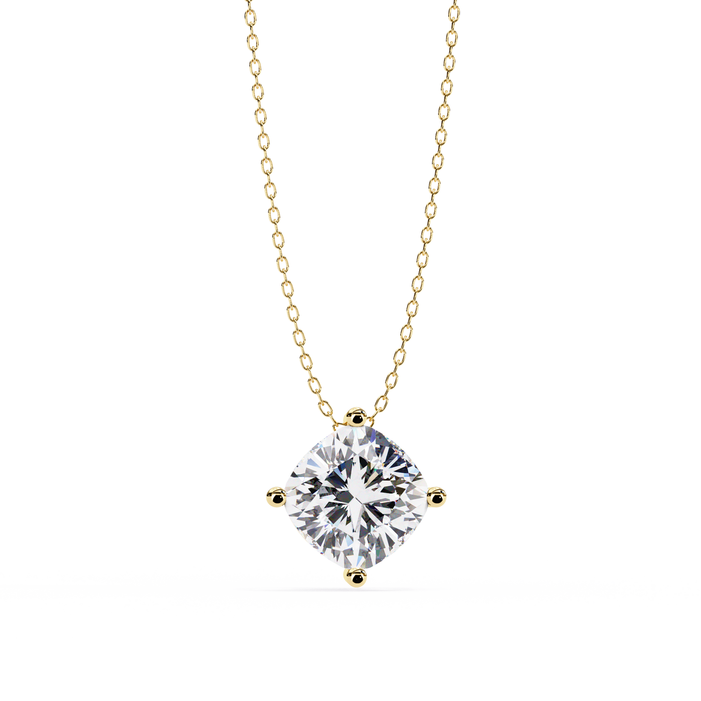 Classic Solitaire Diamond Pendant