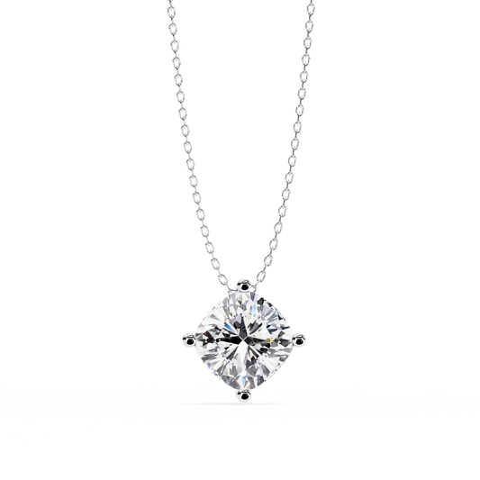Classic Solitaire Diamond Pendant