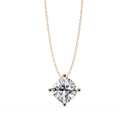 Classic Solitaire Diamond Pendant