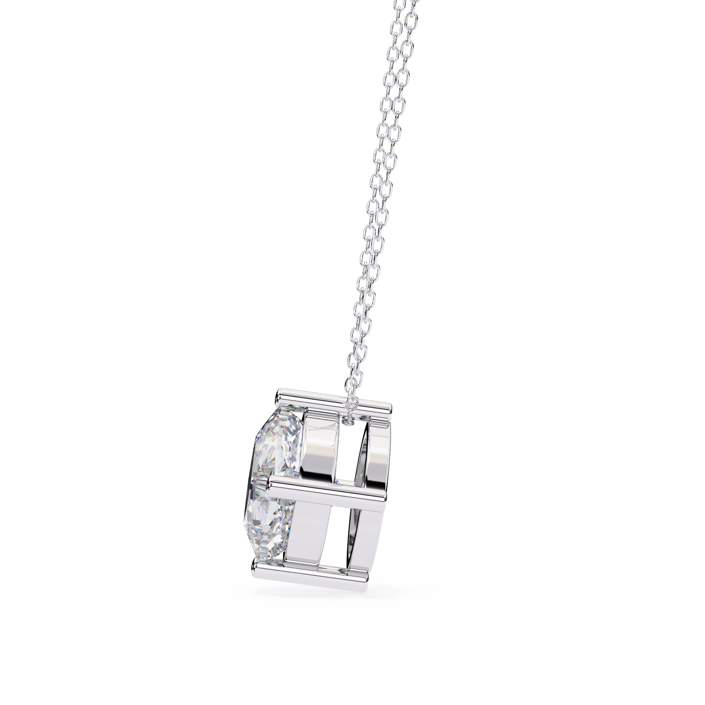 Classic Solitaire Diamond Pendant