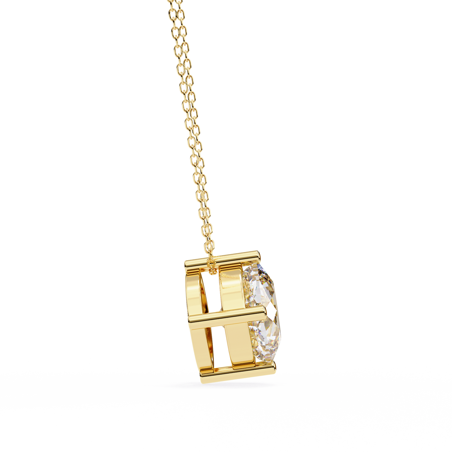 Classic Solitaire Diamond Pendant
