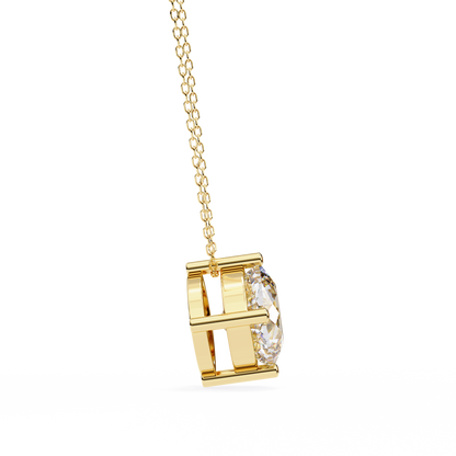 Classic Solitaire Diamond Pendant