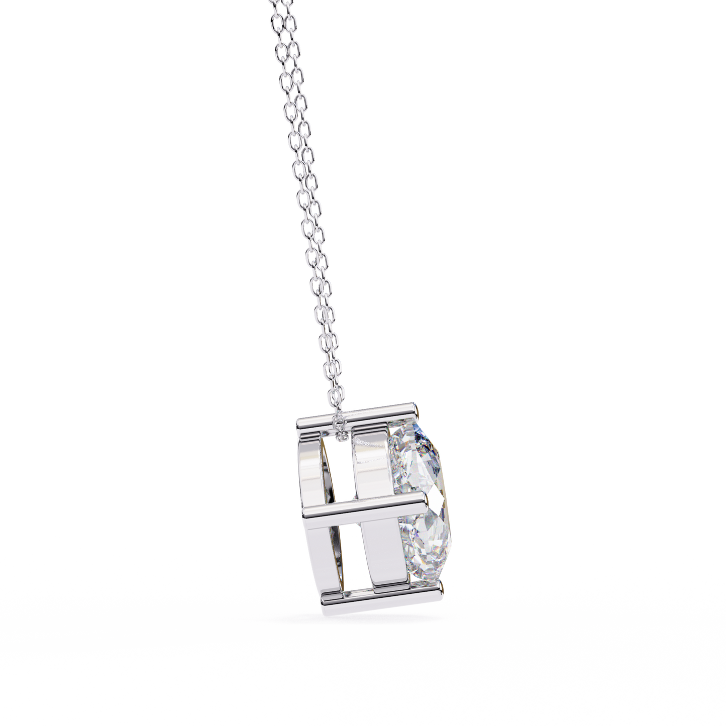 Classic Solitaire Diamond Pendant