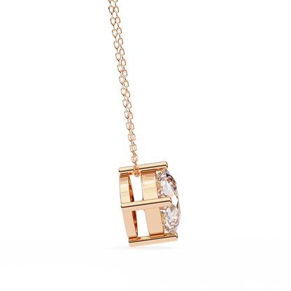 Classic Solitaire Diamond Pendant
