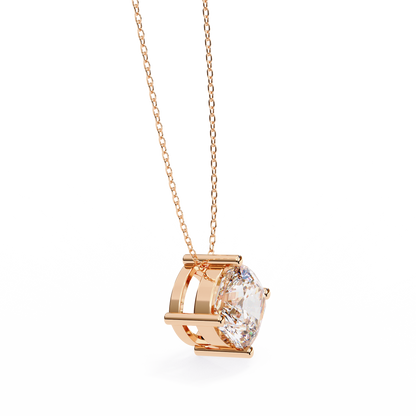 Classic Solitaire Diamond Pendant