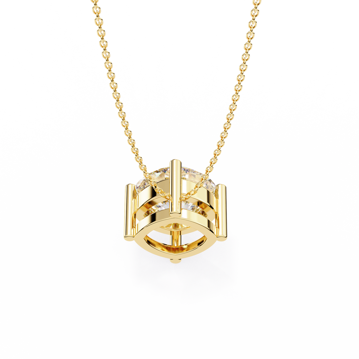 Classic Solitaire Diamond Pendant