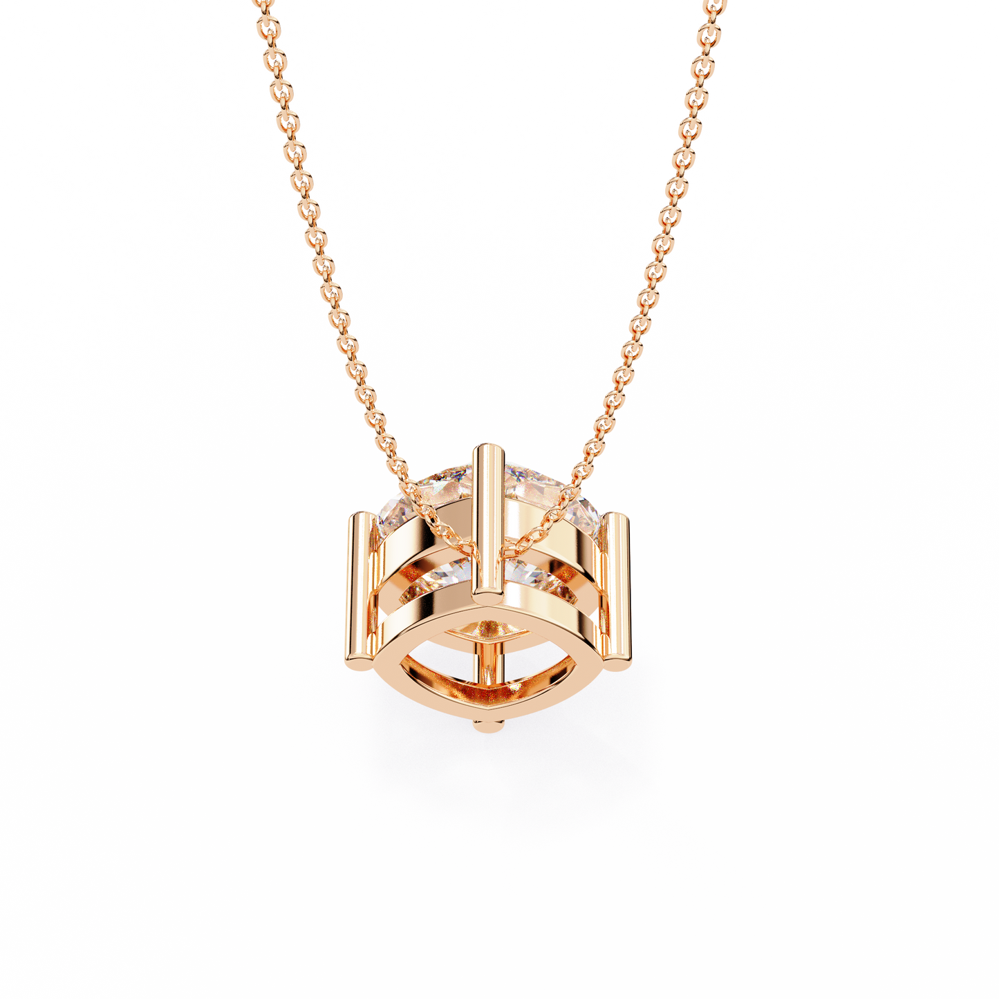 Classic Solitaire Diamond Pendant