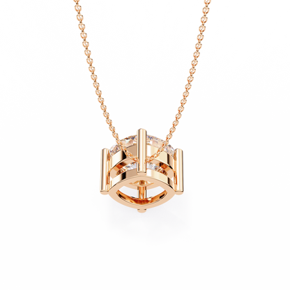 Classic Solitaire Diamond Pendant