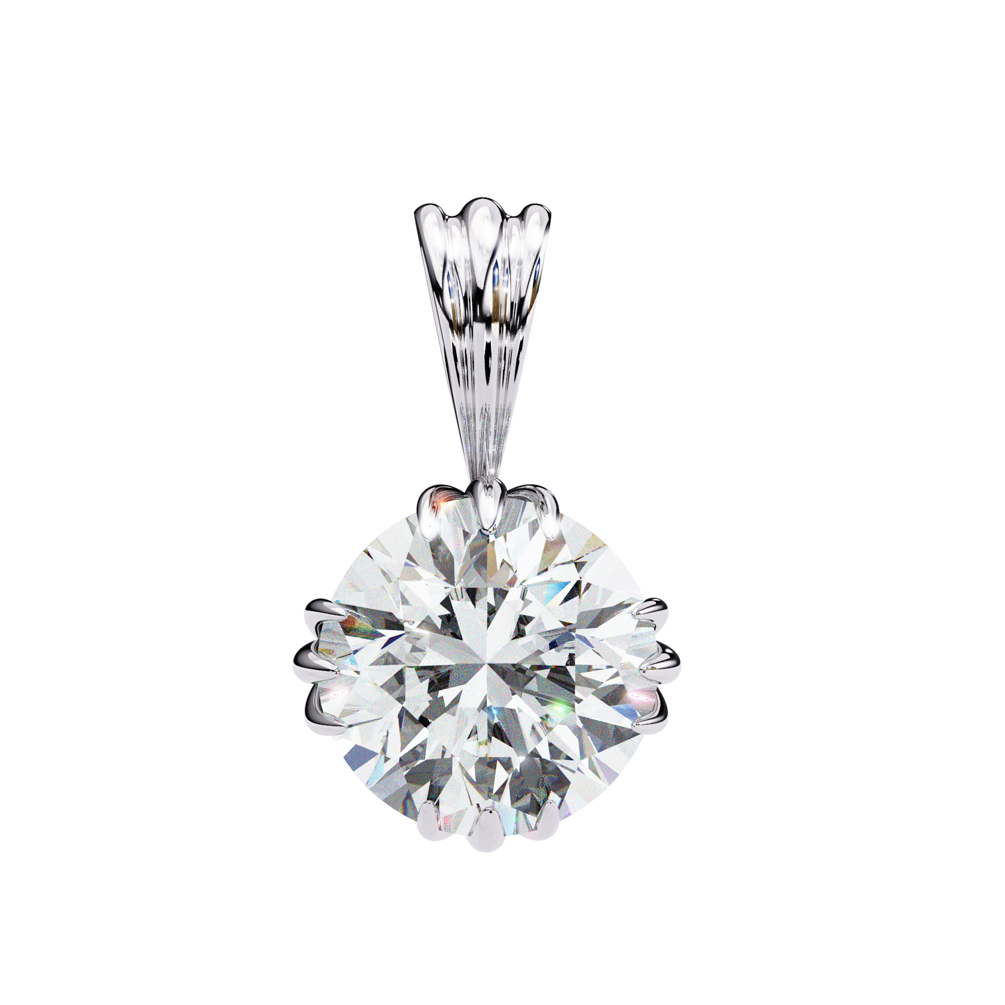 Zeromakin Aurelia Solitaire Pendant