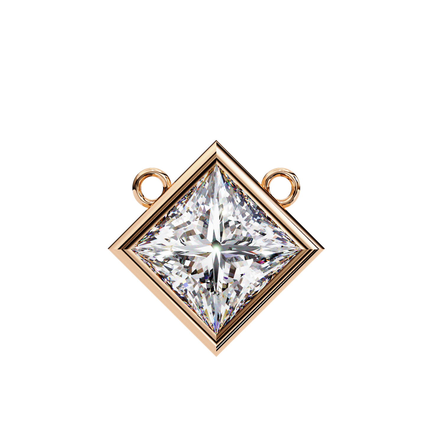 Virel Prism Solitaire Pendant