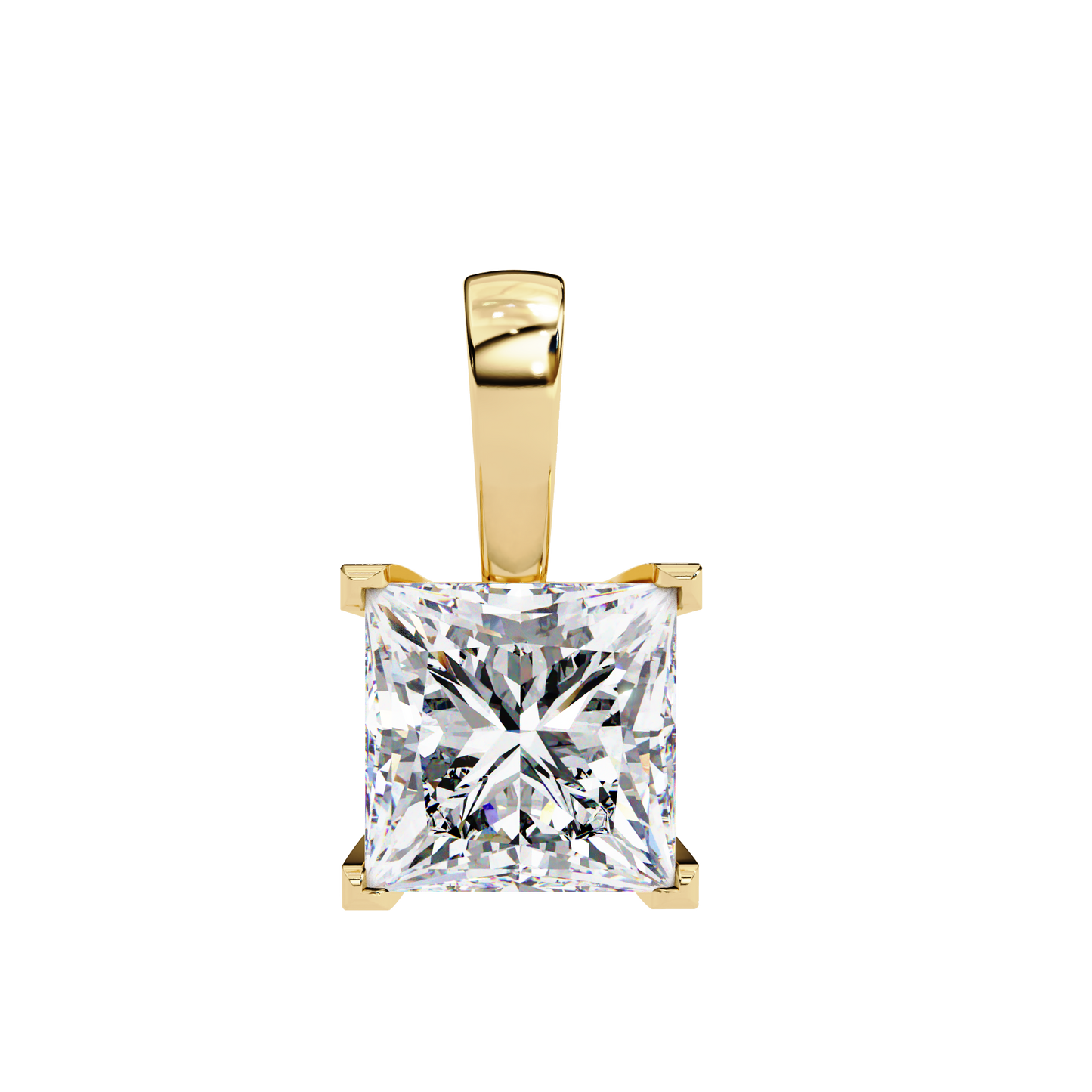 Regal Princess Solitaire Pendant