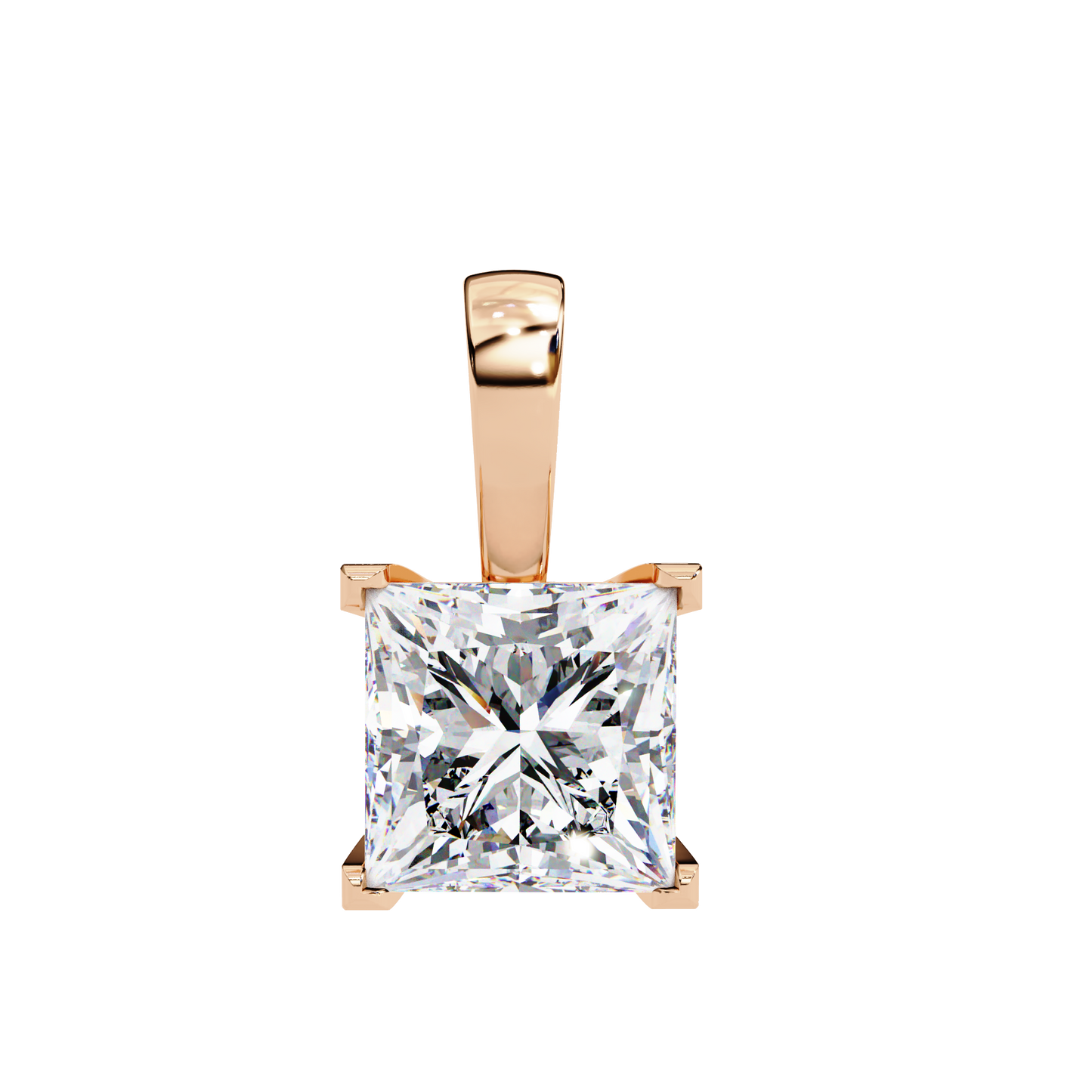 Regal Princess Solitaire Pendant