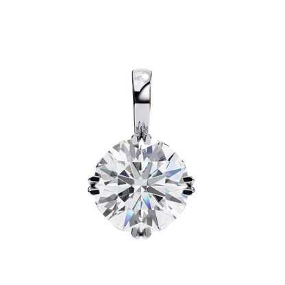 Aurelia Gold Solitaire Diamond Pendant