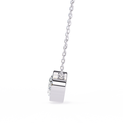 Aura Bezel Solitaire Pendant