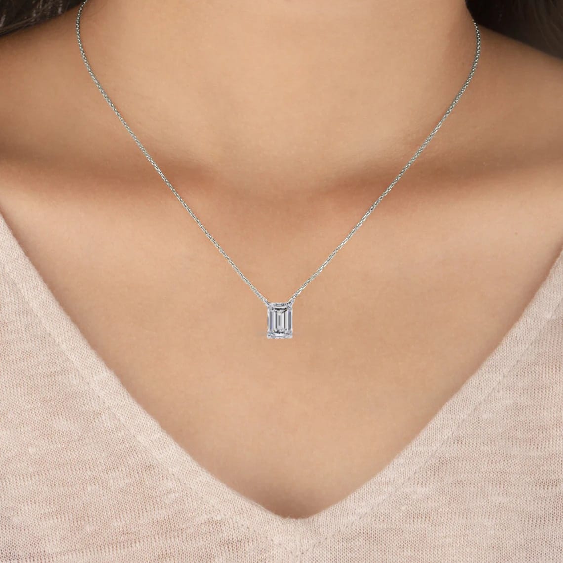 Zeromakin Elara Emerald Pendant