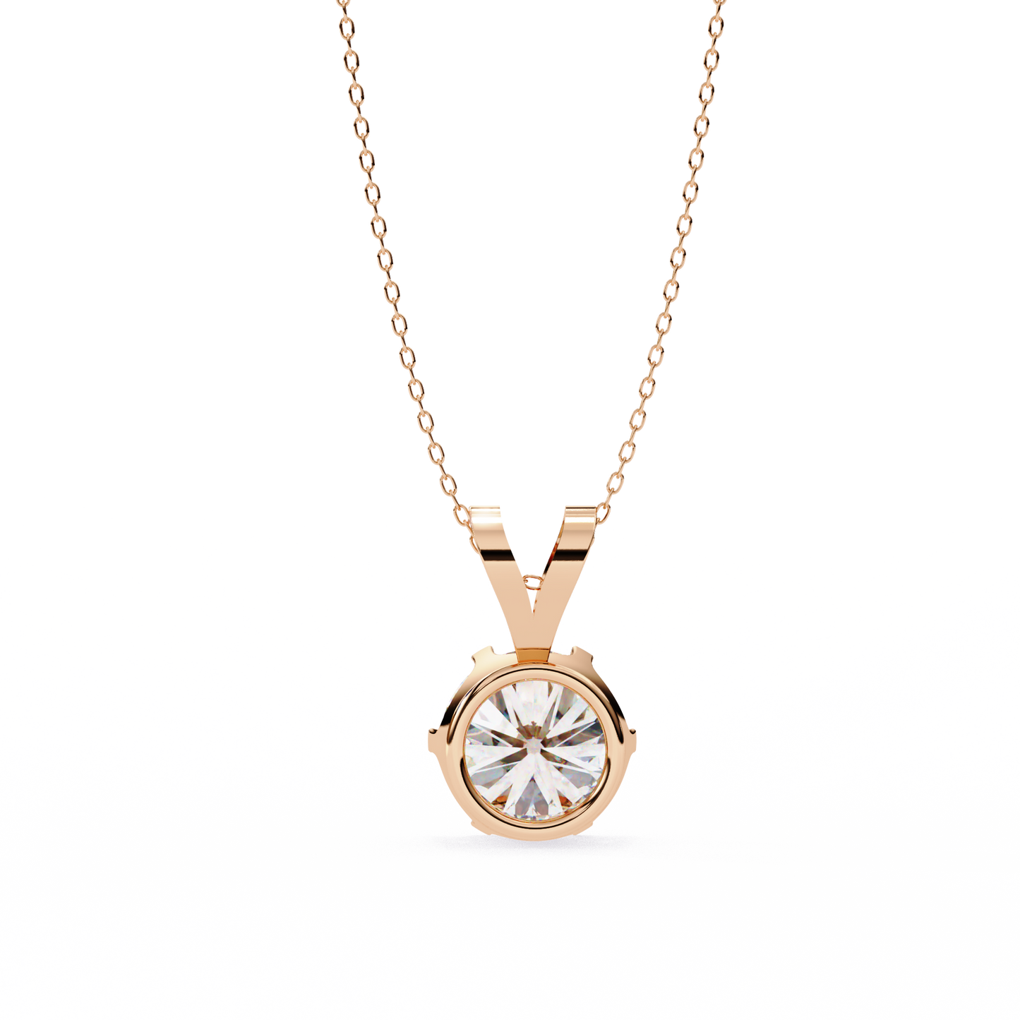 Vera Classic Solitaire Pendant