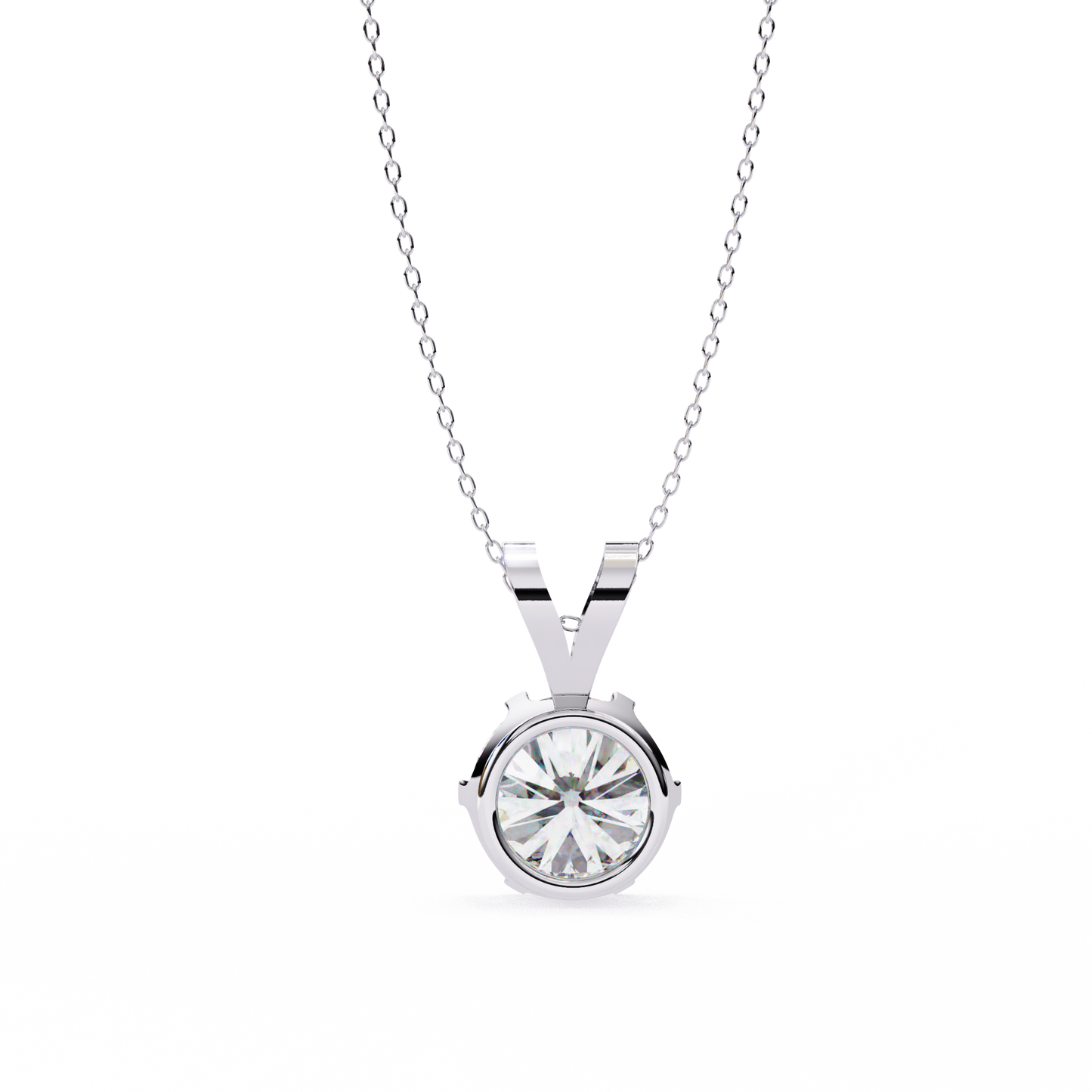 Vera Classic Solitaire Pendant