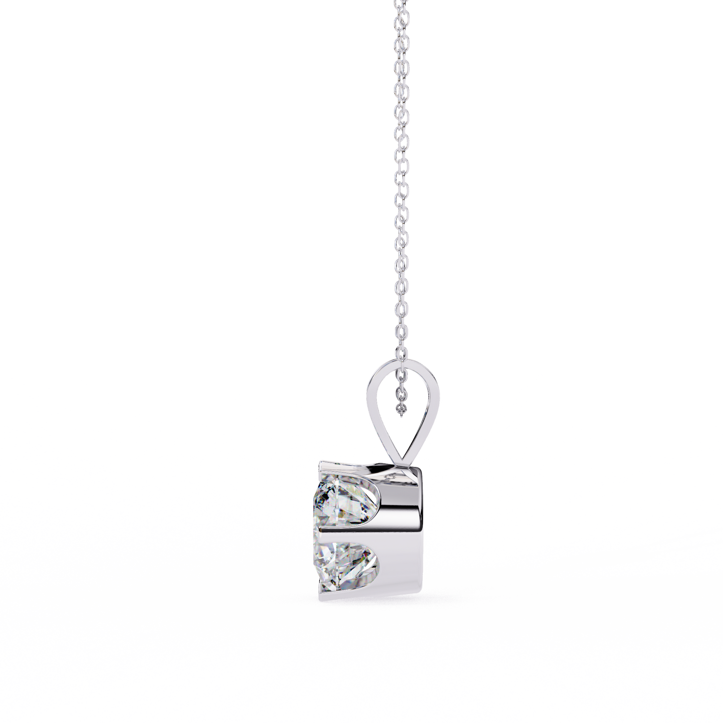 Vera Classic Solitaire Pendant