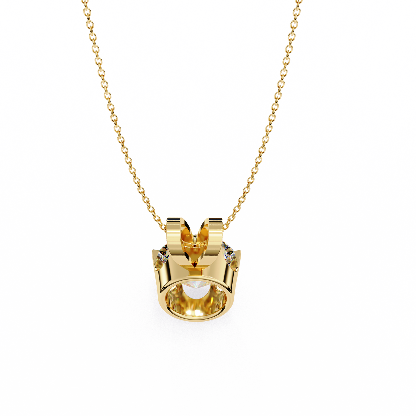 Vera Classic Solitaire Pendant