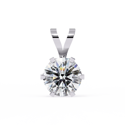 Vera Classic Solitaire Pendant