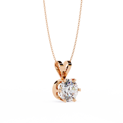Vera Classic Solitaire Pendant