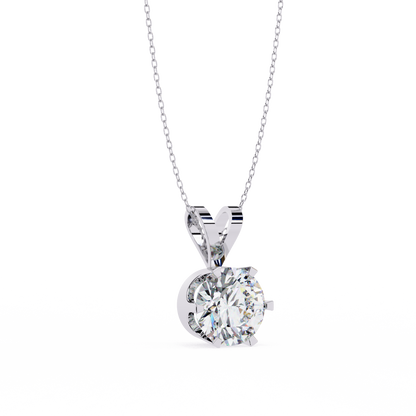 Vera Classic Solitaire Pendant