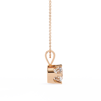 Vera Classic Solitaire Pendant