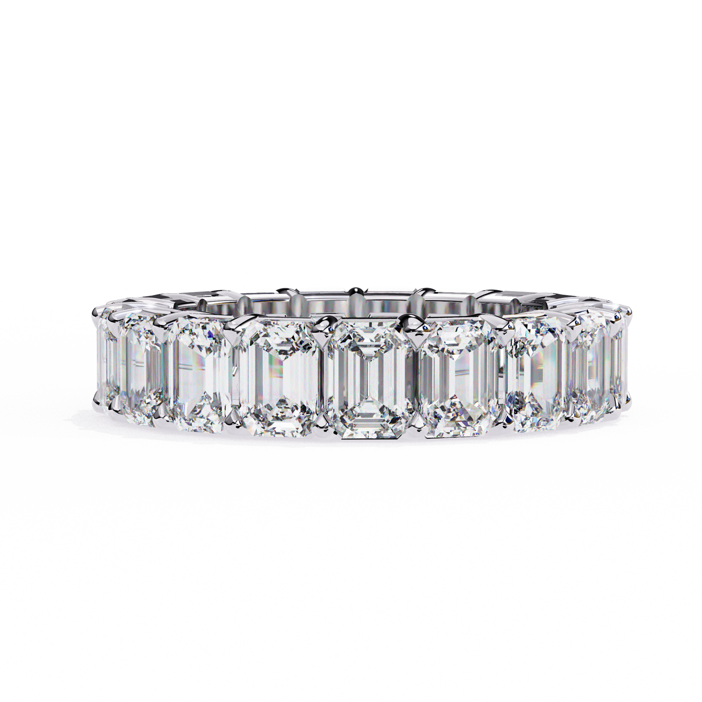 Pavé Diamond Heart Ring