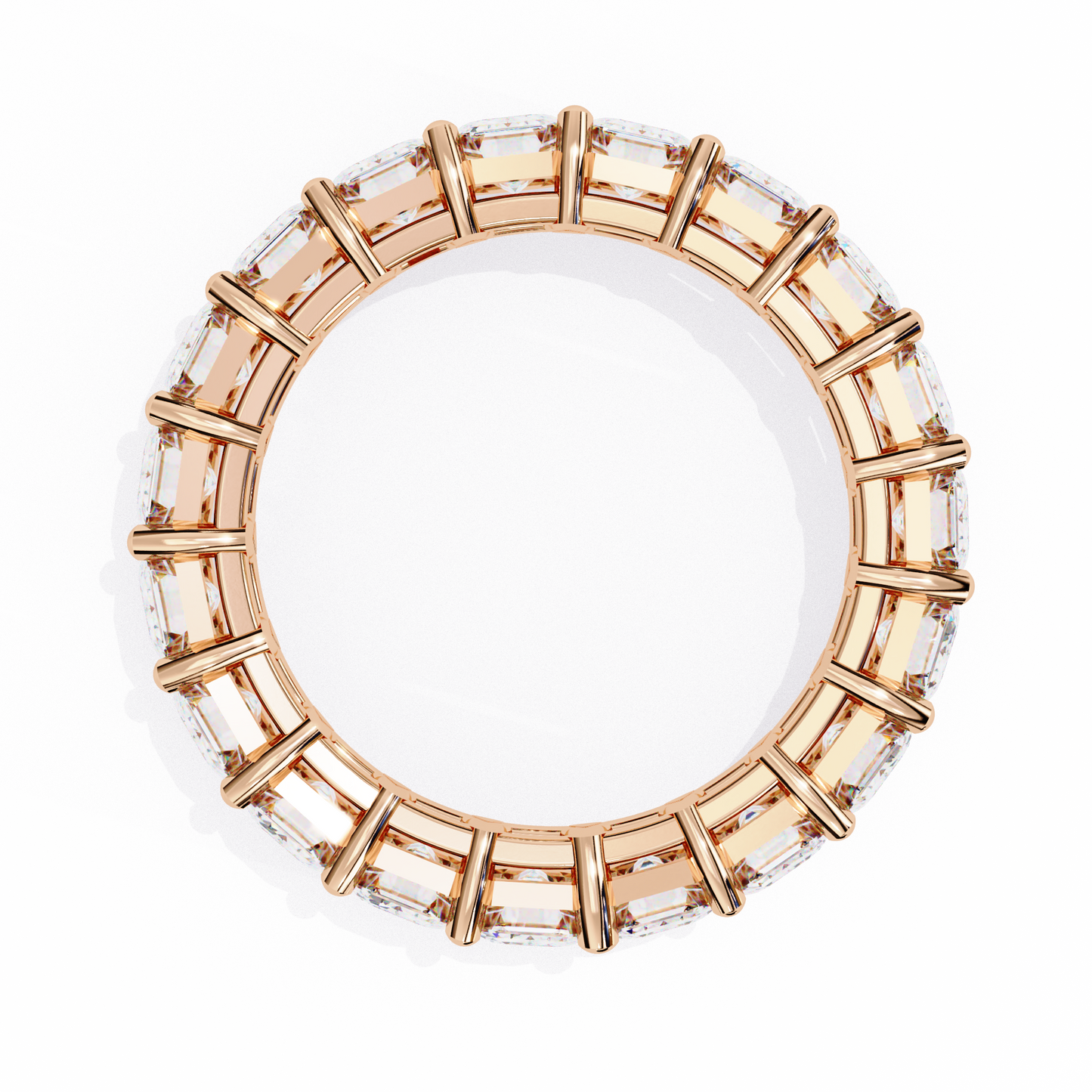 Pavé Diamond Heart Ring