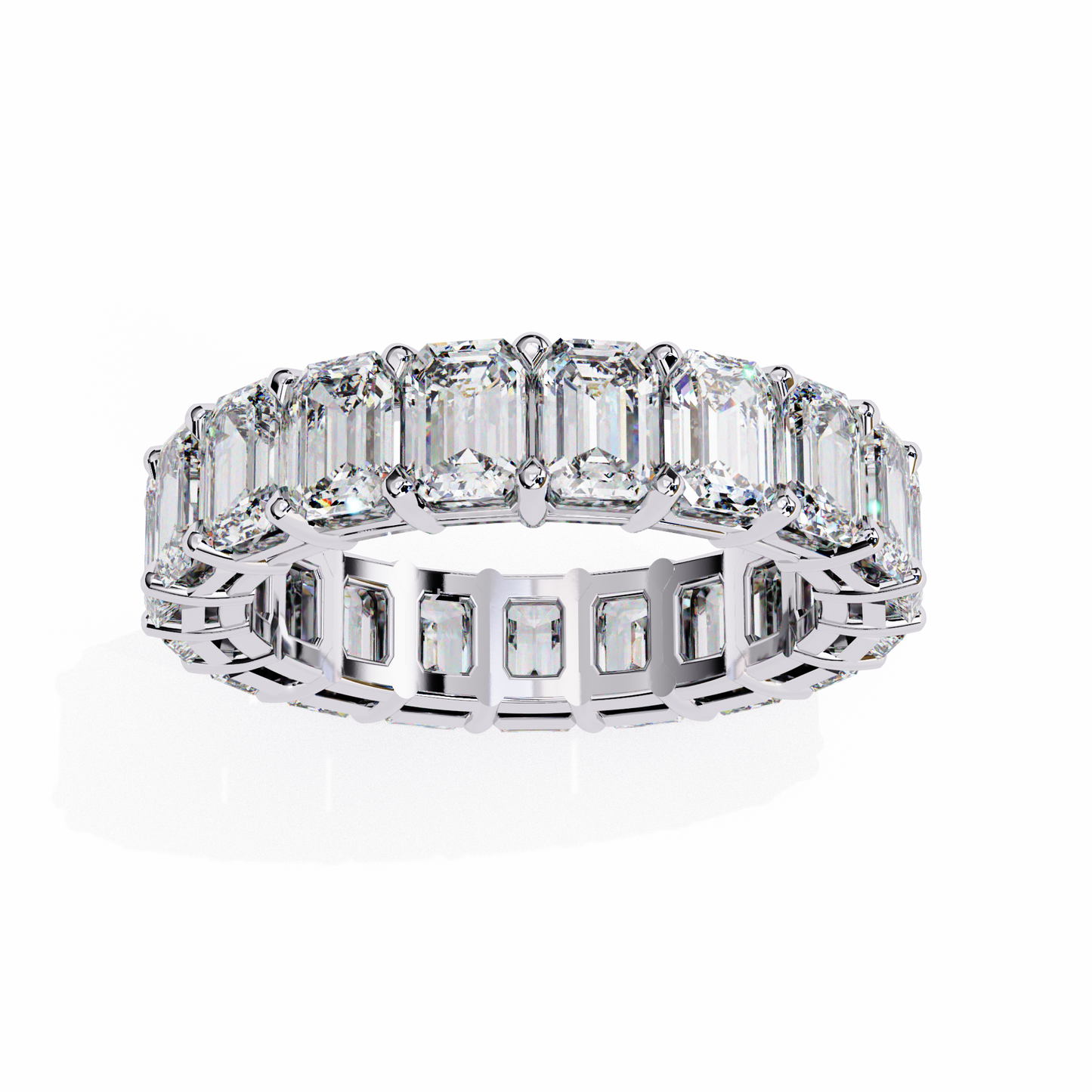 Pavé Diamond Heart Ring