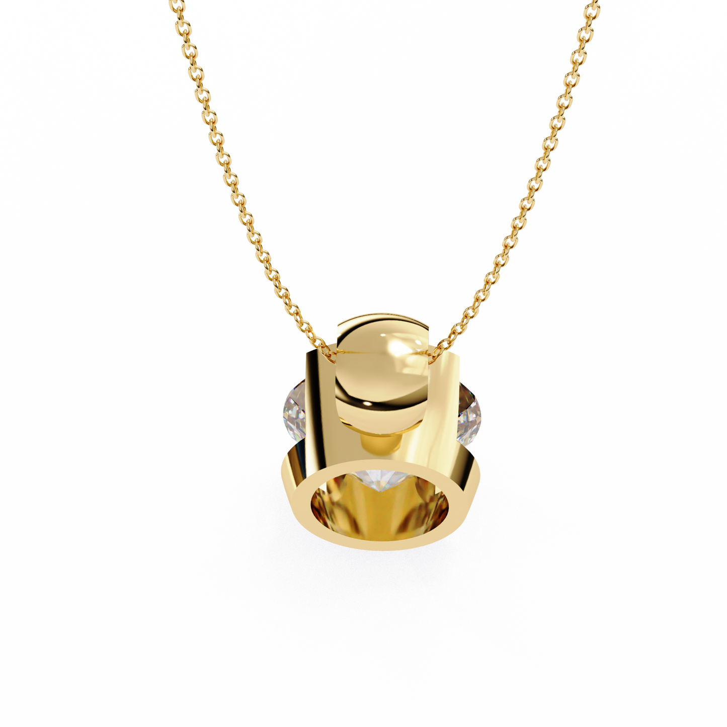 Orion Classic Solitaire Pendant
