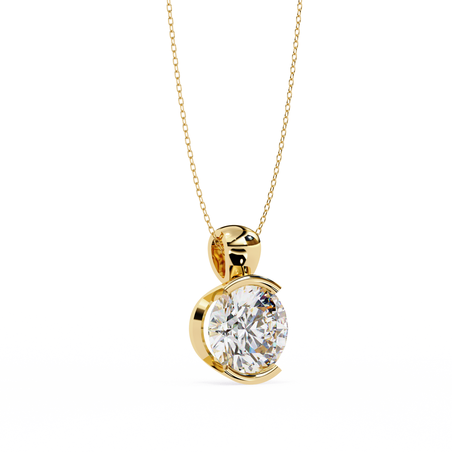 Orion Classic Solitaire Pendant