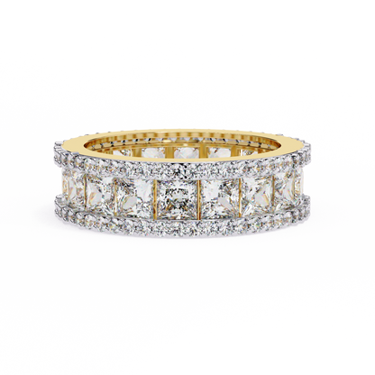 Princess Cut Diamond Eternity Band Ring