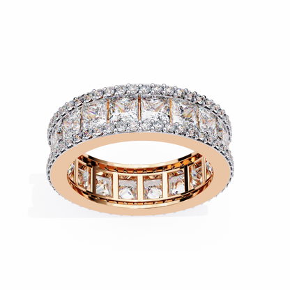 Princess Cut Diamond Eternity Band Ring