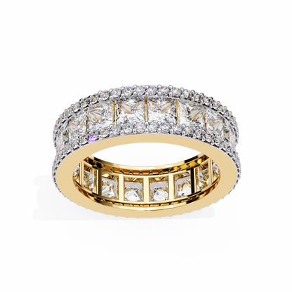 Princess Cut Diamond Eternity Band Ring